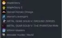 Vendo conta da steam 192 games títulos grandes