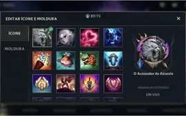 ESMERALDA IV + 18 SKINS + 45 CAMPEÕES + PASSE WILD 2ª SEASON