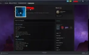 Conta da steam lvl 28 e 24 jogos