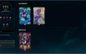 CONTA PLATINA MAIN SUPORTE 121 SKINS