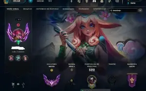 Conta Mestre no LOL, varias skins ( todas do kayn)