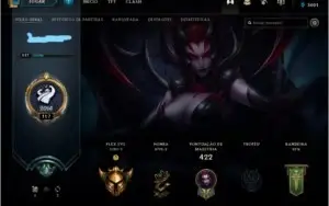 Conta League of Legends 120 skins+