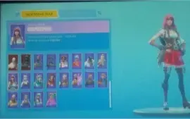 Conta fortnite com salve o mundo, skin s3-s6