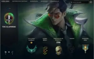 CONTA PLATINA IV COM 152 SKINS