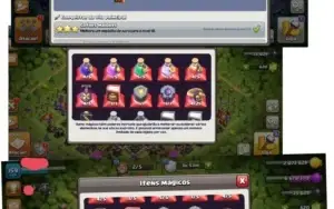 Cv 12 com 5 passes de temporada 5 skins diferentes em heróis