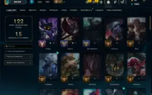 Bronze 3 com 65 Champs e 17 Skins