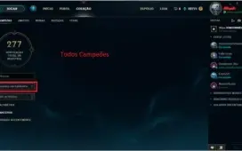 Conta League of Legends