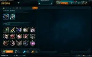 CONTA PLATINA IV (BORDA, MUITAS SKINS LEGADO, RUNAS)