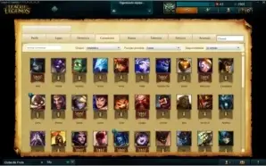 CONTA PLATINA IV (BORDA, MUITAS SKINS LEGADO, RUNAS)
