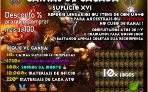 50 Diablo 3 Caixas Caçada/Lootbox Suplicio/Torment 16