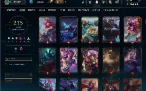 Ouro 3 com TODOS os champs e 215 Skins ( MID / TOP / JG )
