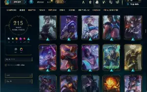 Ouro 3 com TODOS os champs e 215 Skins ( MID / TOP / JG )