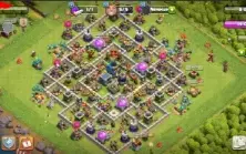 conta clash of clans cv12 para sair rapido