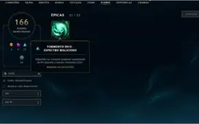 Vendo conta de LoL  Elo mestre