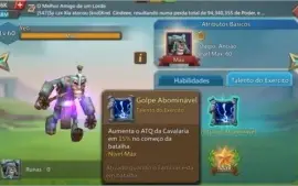 Poder 880M - 27M Tropas- 1M GEMAS - 400M de kills