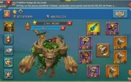 Poder 880M - 27M Tropas- 1M GEMAS - 400M de kills