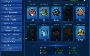 LADMO conta lvl 121 HIKARI OMEGAMON