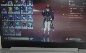 conta genshin hutao + yelan + alhaintham + lança de jade