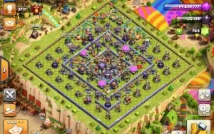 Conta Clash of Clans, CV15