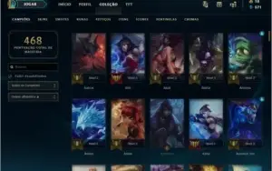 Conta de League of Legends