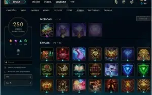 Conta de League of Legends