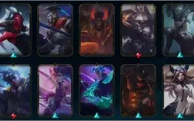 CONTA LOL - lvl 320 - 111 skins - Plat 3