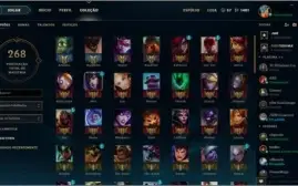 Conta de lol mmr platina 1 da s6, s7 md10 pra fazer