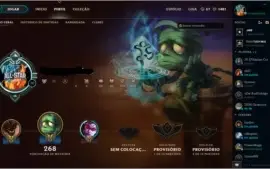 Conta de lol mmr platina 1 da s6, s7 md10 pra fazer
