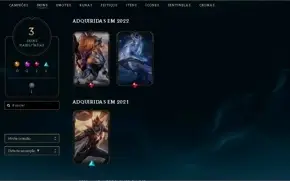Conta Smurf Diamante 4, 60% de winrate.