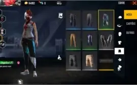 Conta Free Fire Gemada tem Calça Angelical e Dino Angelical