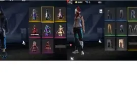 Conta Free Fire Gemada tem Calça Angelical e Dino Angelical