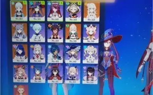 Ar44 Shogun, Ayaka, Mona, Jean, Keqing, Alloy