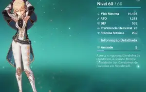 Conta Genshin AR50+ com varios 5*