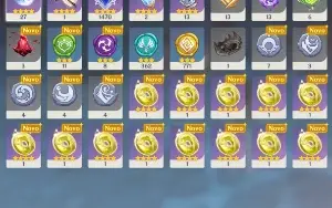 Conta Genshin AR50+ com varios 5*