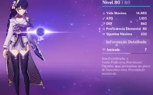 Conta Genshin AR50+ com varios 5*