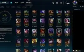 Conta League Of Legends Pla 3 sem punição 55 campeões