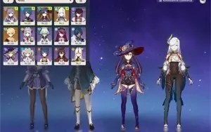 Conta AR22 Shenhe+Keqing+Mona