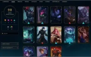 Conta smurf league of legends