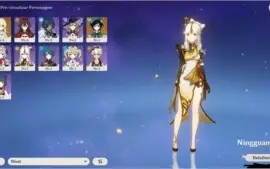 CONTA GENSHIN IMPACT - VENTI + NINGGUANG + OUTROS [RANK 7]
