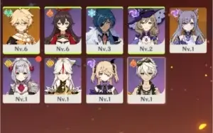 AR7 + Keqing + Fischl + Niangguang + Bennet