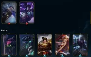 Conta League of Legends Full Acesso - 53 Champs e 45 Skins