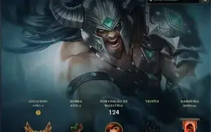 Conta League of Legends - Nvl 160 Sem Elo - M7 Miss Fortune