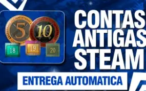 2 Medalhas No Cs2 Sem Prime 【6 Digitos】 Conta Com 20 Anos