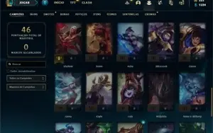 Conta Platina 2 com 45 Champs e 37 Skins