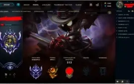 Conta LOL com todas as skins habilitáveis, Diamante 2