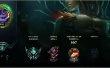 CONTA LEAGUE OF LEGENDS, TODOS OS CAMPEÕES, 127SKINs