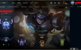 Conta de League of Legends Diamond IV 68 Champs 74 Skins