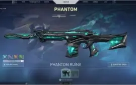VENDO CONTA VALORANT COM 1 SKIN DE PHAMTOM E 1 PASSE