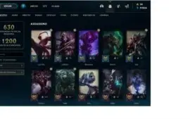 Vendo acc com 540 skins