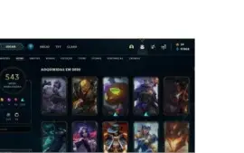 Vendo acc com 540 skins